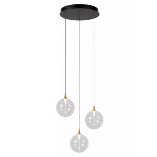 GISELA - Hanglamp - Ø 36 cm - LED Dimb. - 3x3,6W 2700K - Transparant