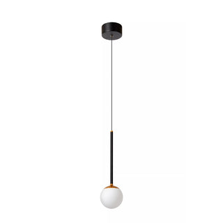 CALINA - Hanglamp - Ø 9,9 cm - LED Dimb. -  Zwart