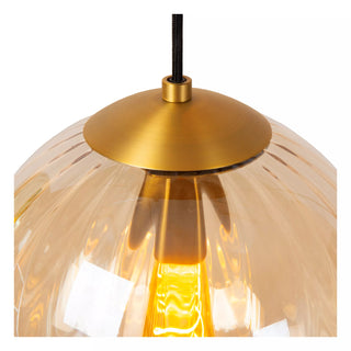 Hanglamp Monsaraz - Ø 25 cm - 1xE27 - Amber