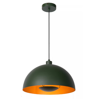 SIEMON - Hanglamp - Ø 40 cm - 1xE27 - Groen