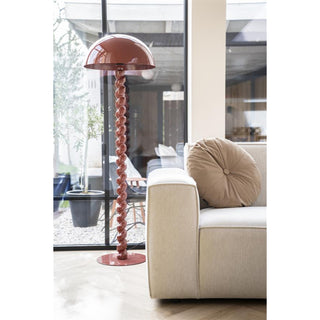 Floor Lamp Luox - Coral Red