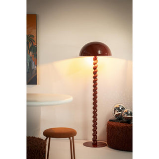 Floor Lamp Luox - Coral Red