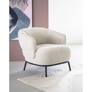 Fauteuil David - Beige Safari