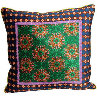 Cushion Retro Velvet Multi 45x45cm